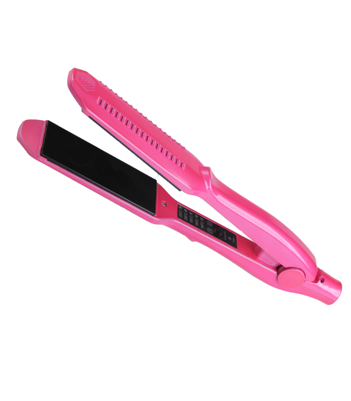 Alisador de cabelo profissional, salão de beleza, alisador de cabelo elétrico, ferro plano com aquecedor ptc